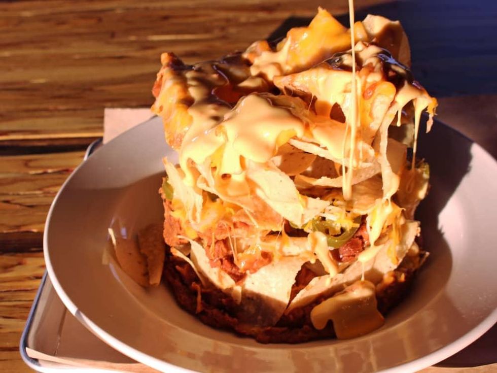 The Local Post restaurant bar Austin nachos