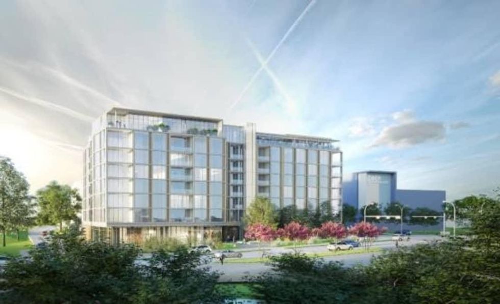 The Loren at Lady bird lake rendering