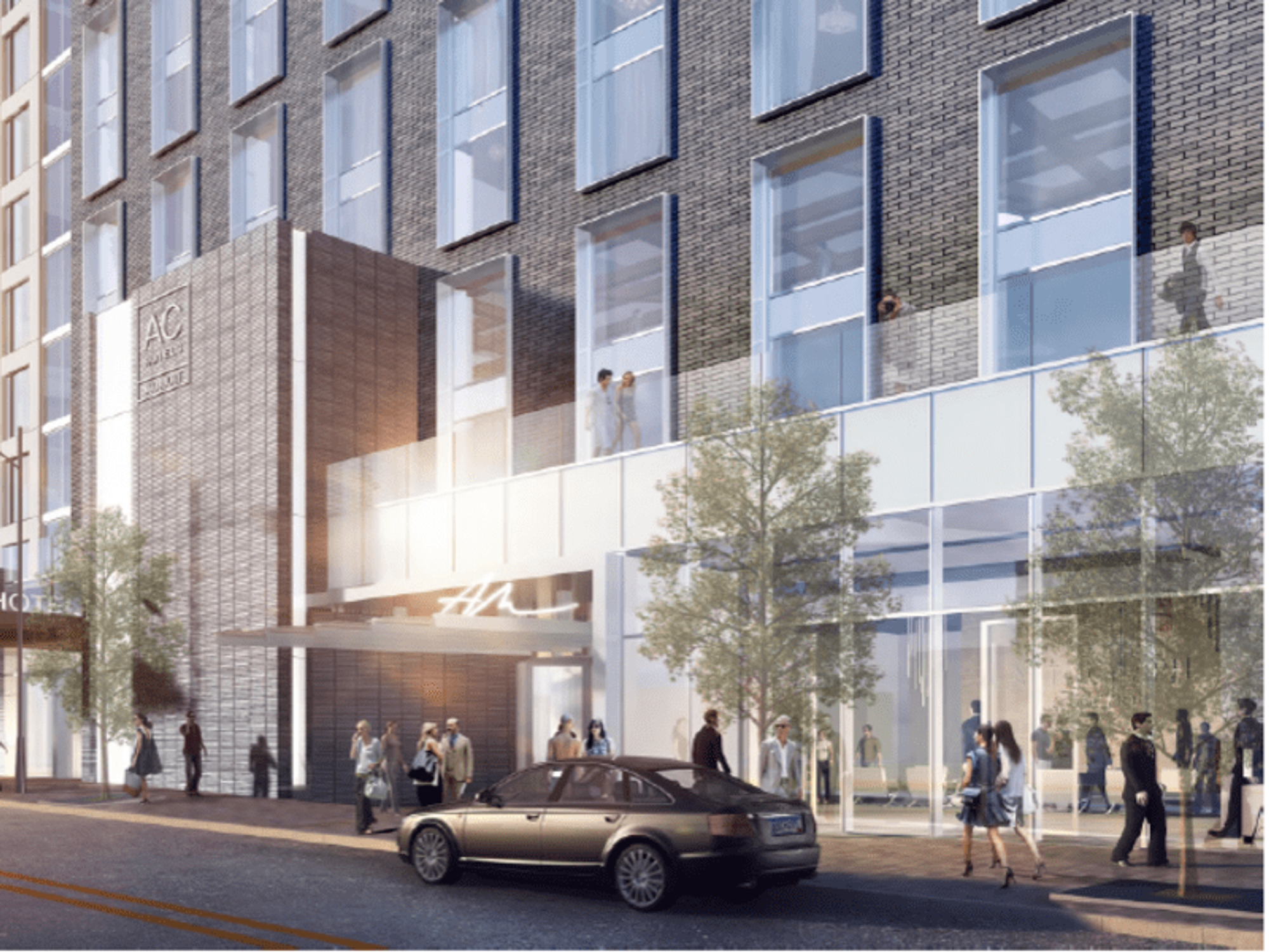 The Otis Hotel rendering