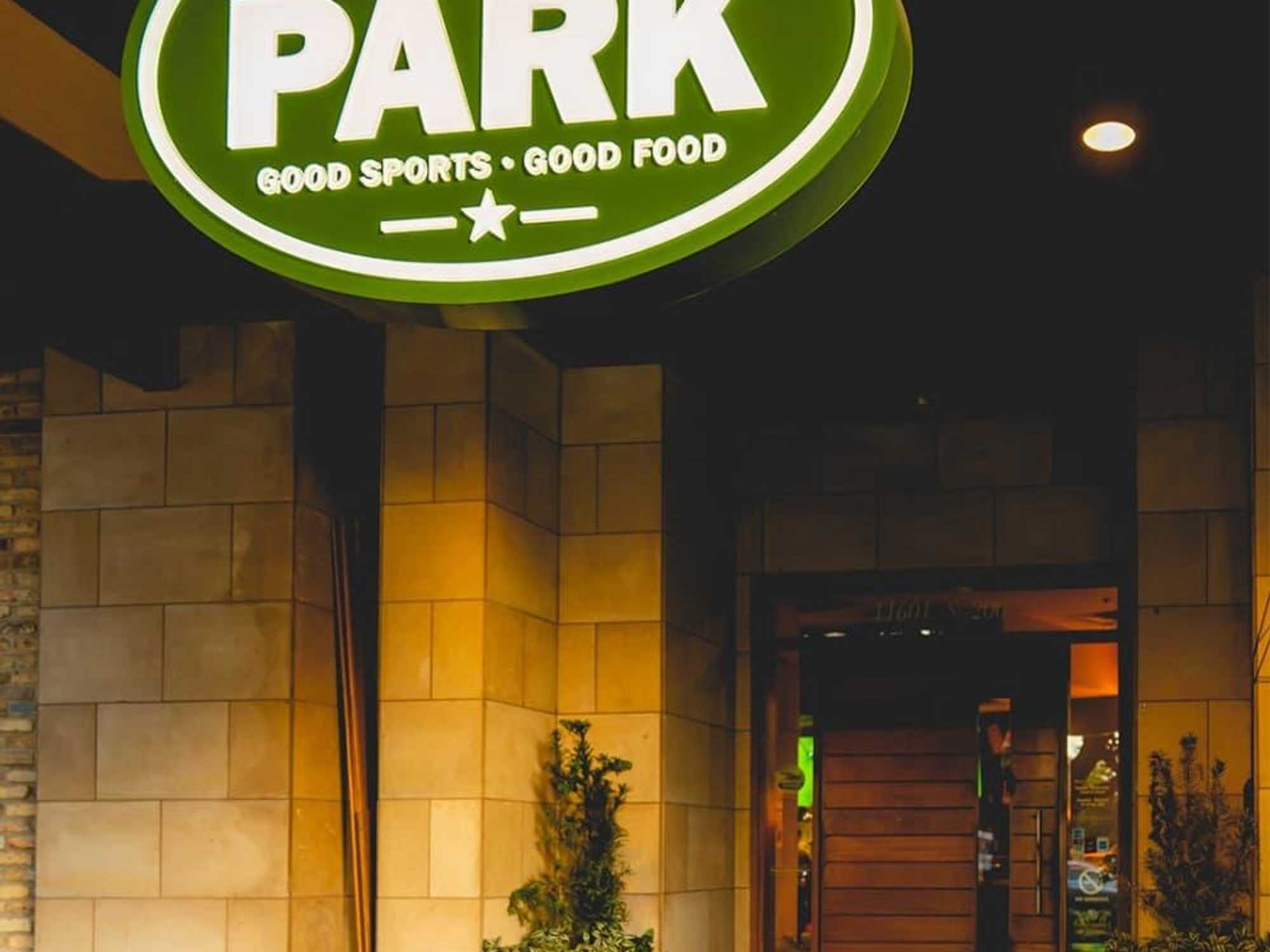 The Park at the Domain sign