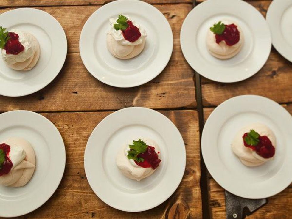 The Peached Tortilla Pavlova