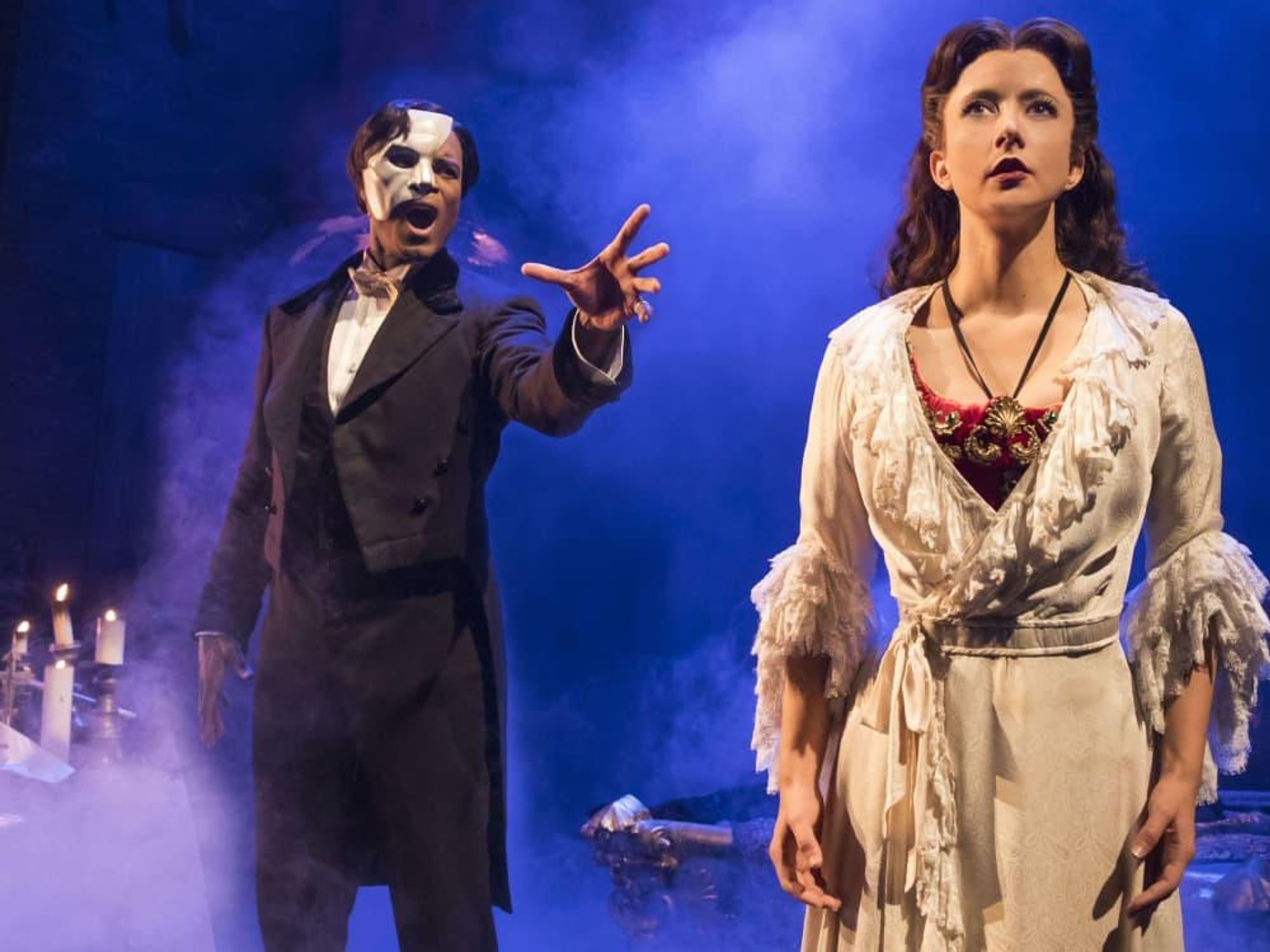 The Phantom of the Opera 2017 Derrick Davis Katie Travis