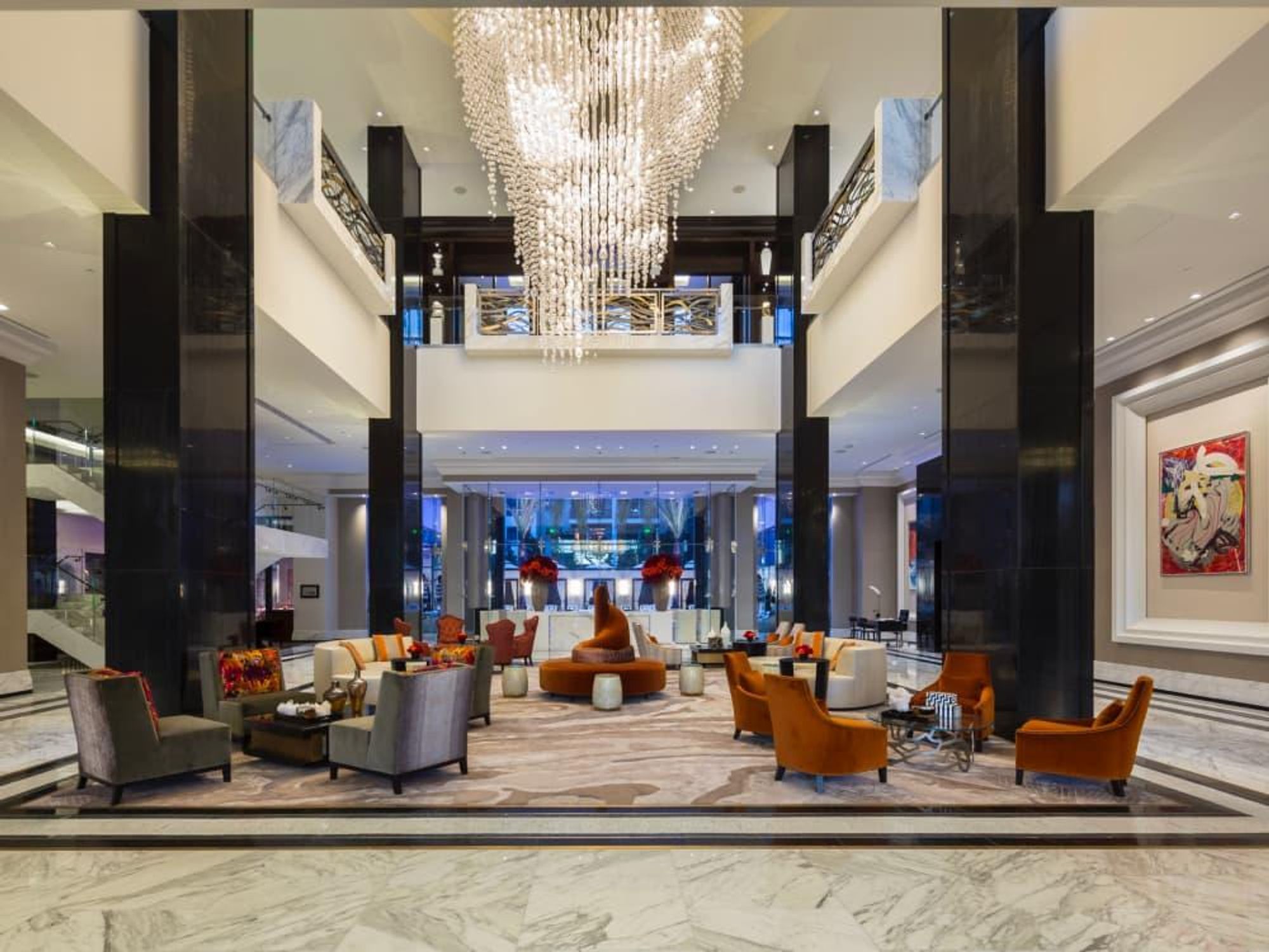 The Post Oak hotel lobby