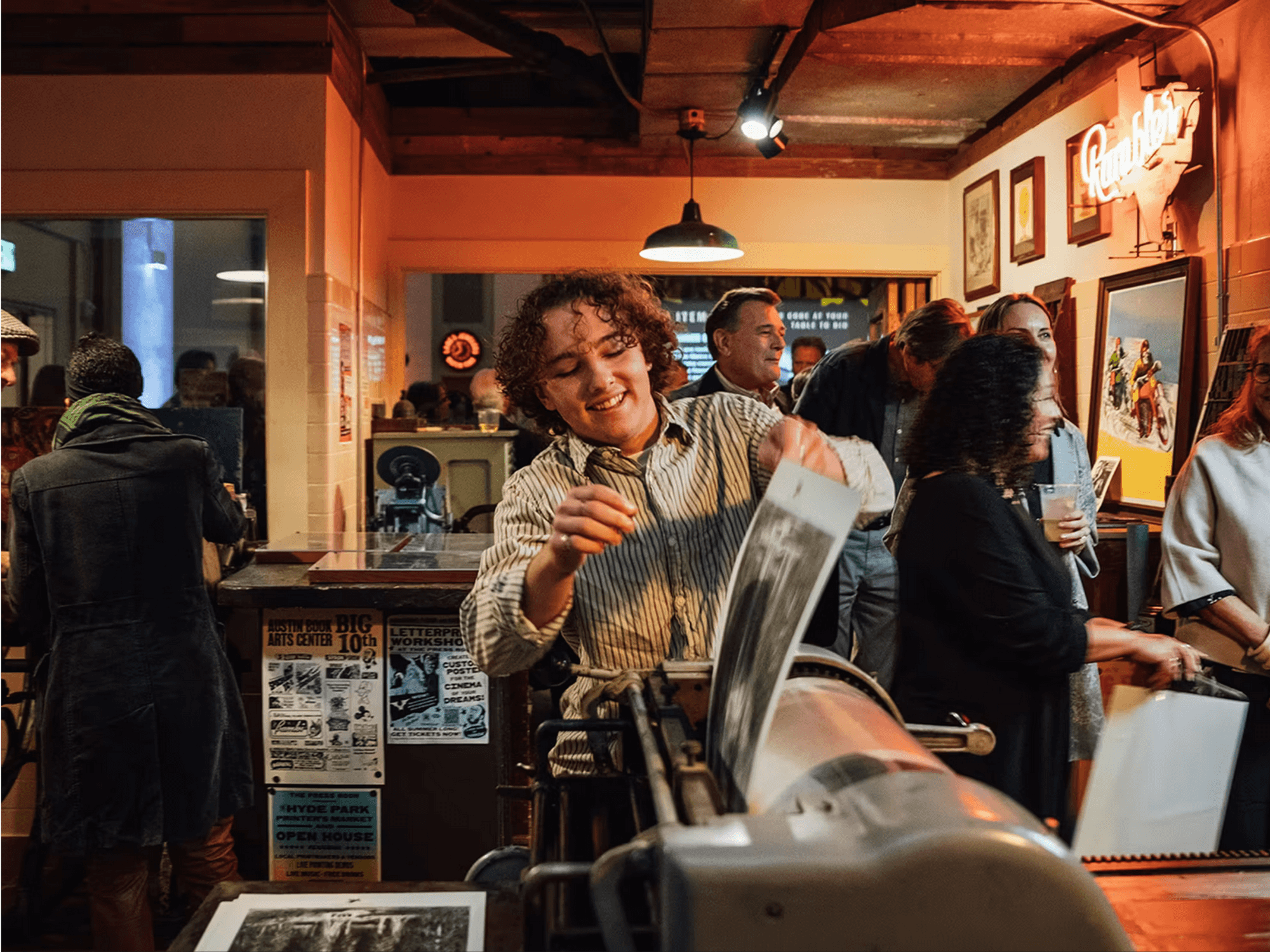 The Press Room cardmaking