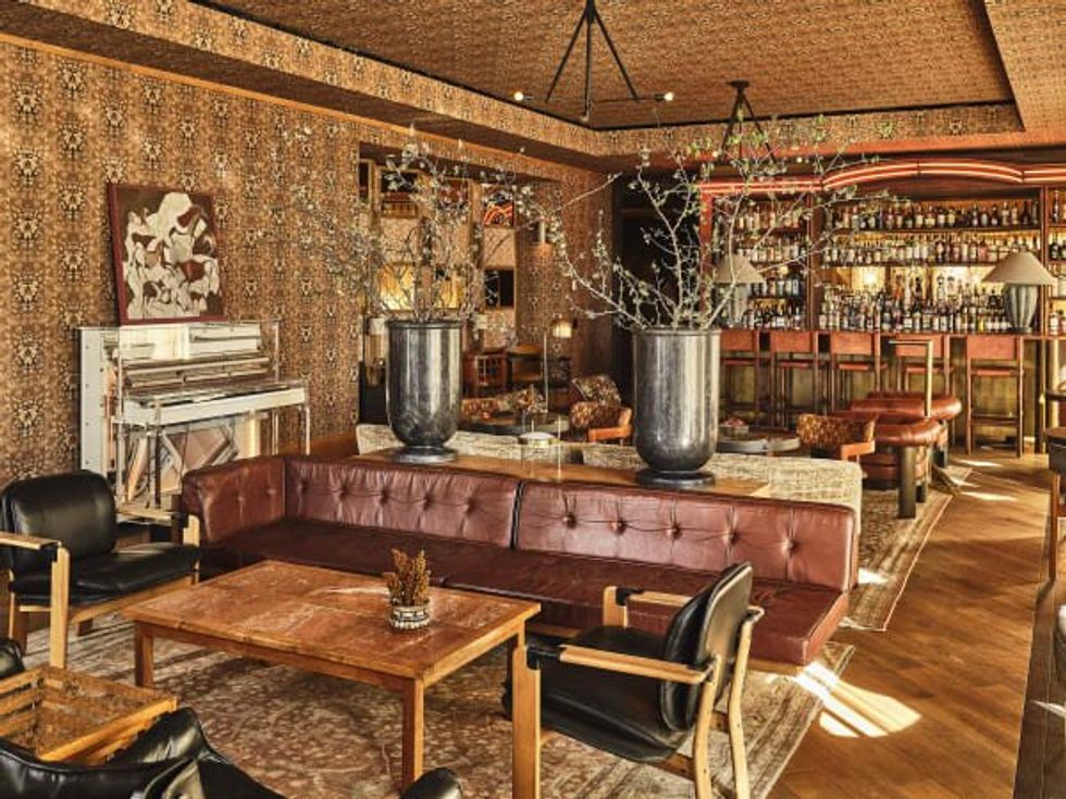 The Quill Room Austin Proper interior