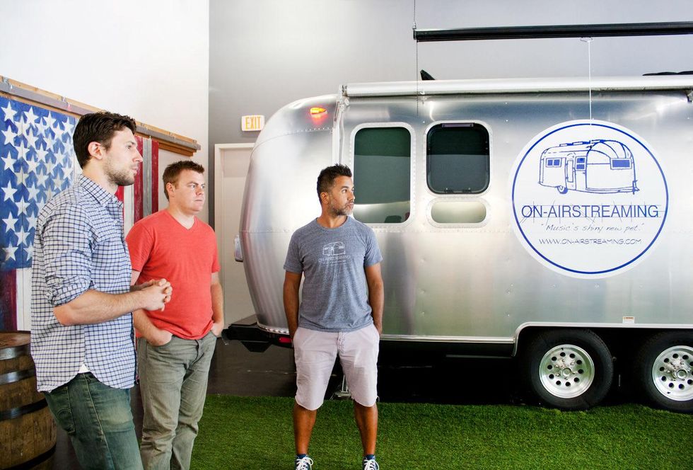 The recording studio of On-Airstreaming