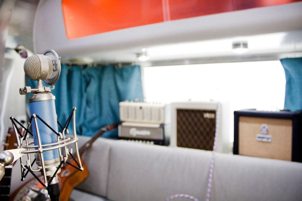 The recording studio of On-Airstreaming