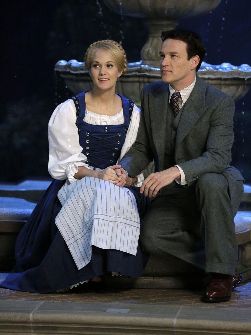 The Sound of Music with Carrie Underwood and Stephen Moyer as Capt. von Trapp