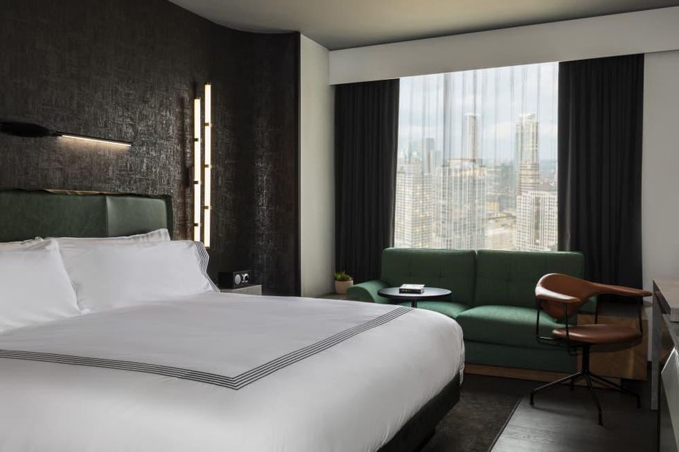 Thompson Austin hotel room