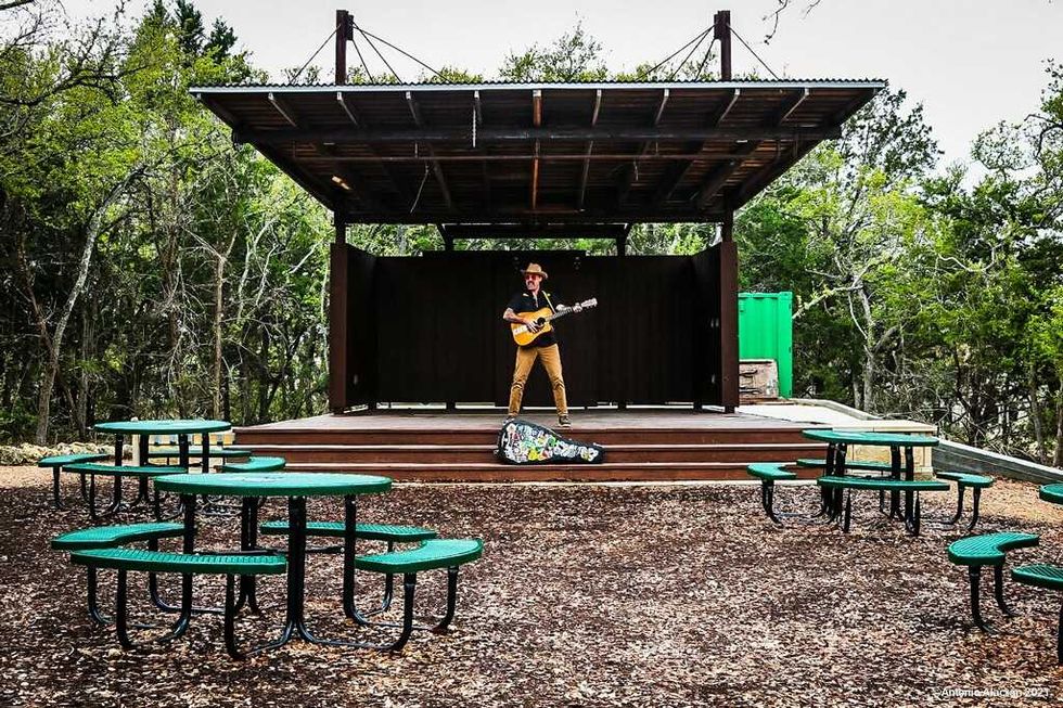 Threadgill's Stage at Real Ale Brewing Company
