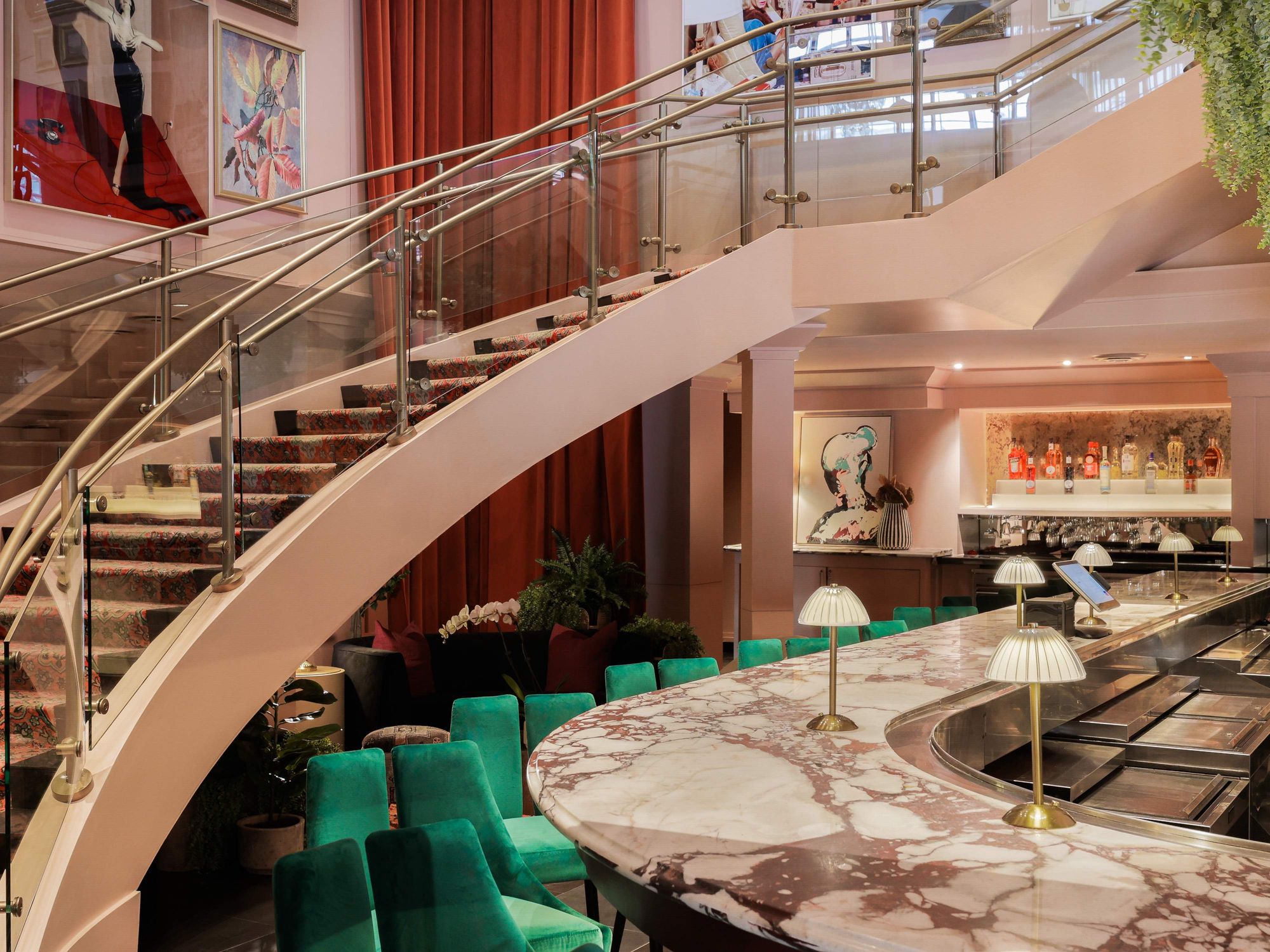 Tiger Lilly Austin interior stairs