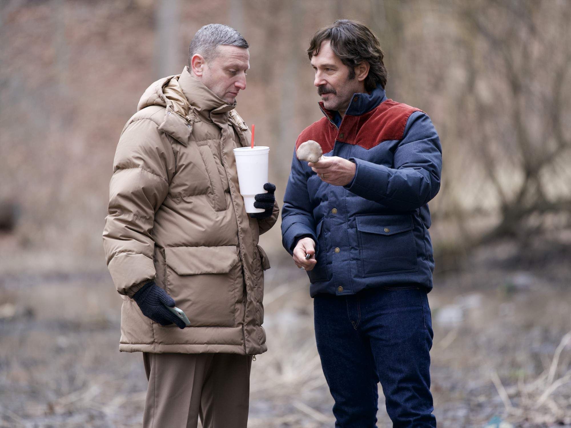 Tim Robinson and Paul Rudd in Friendship