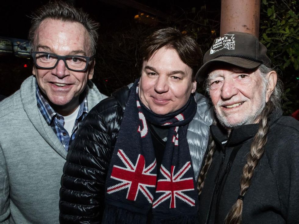 Tom Arnold, Mike Myers, Willie Nelson
