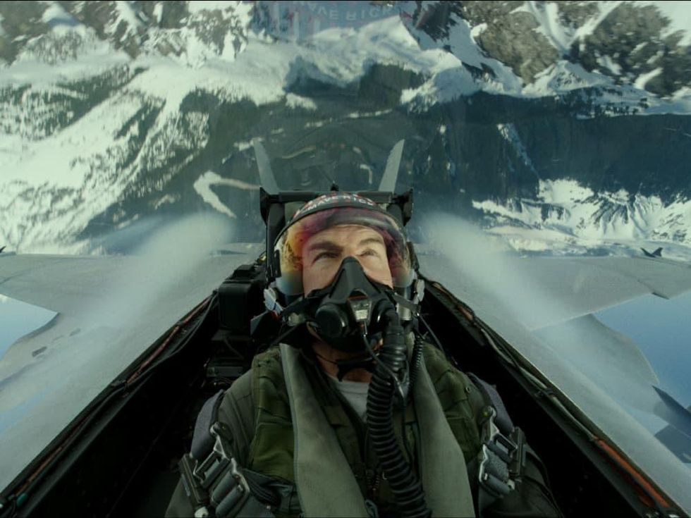Tom Cruise in Top Gun: Maverick