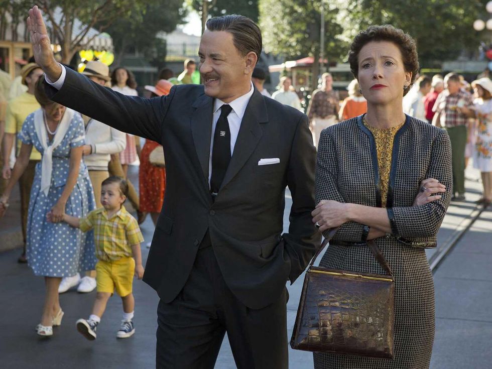 Tom Hanks and Emma Thompson in Saving Mr. Banks