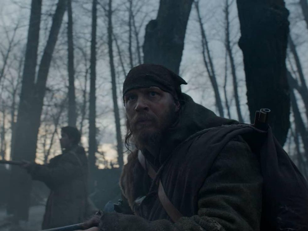 Tom Hardy in The Revenant