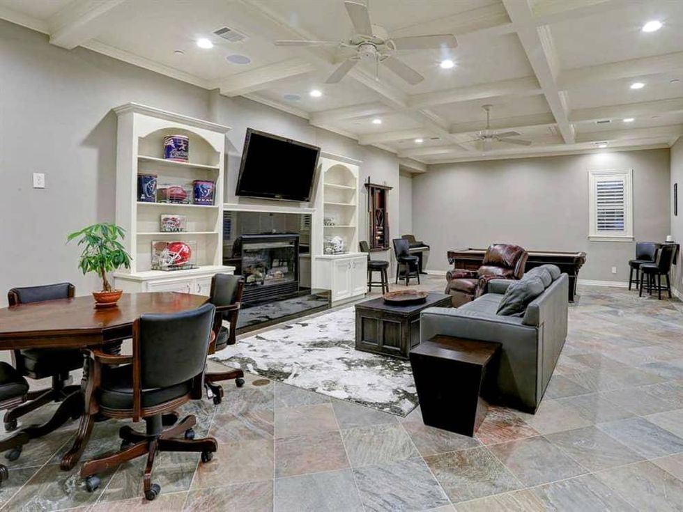 Tom Herman home for sale game room