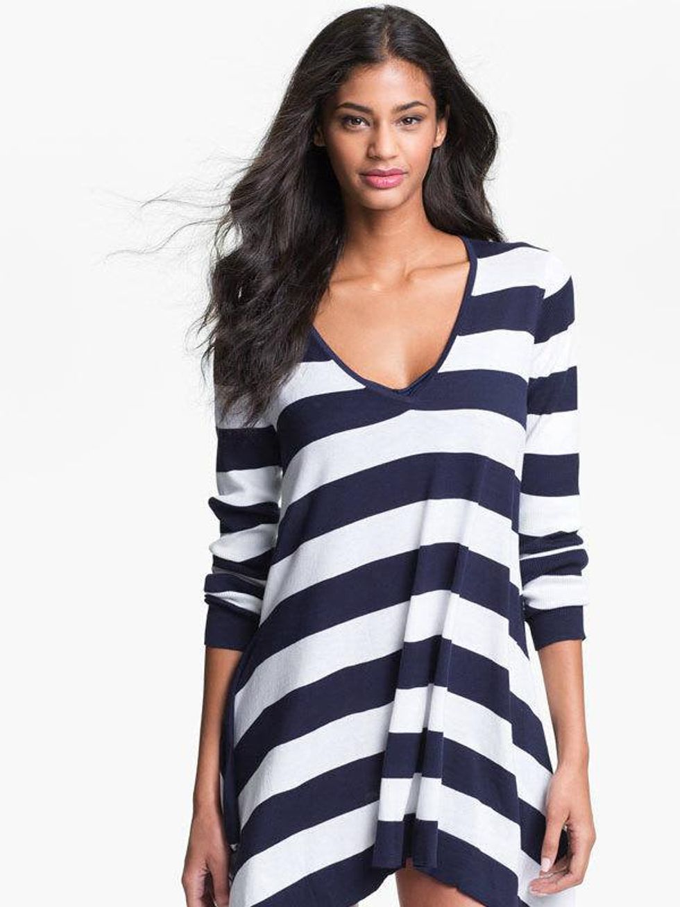 Tommy Bahama Stripe Sweater Cover-Up
