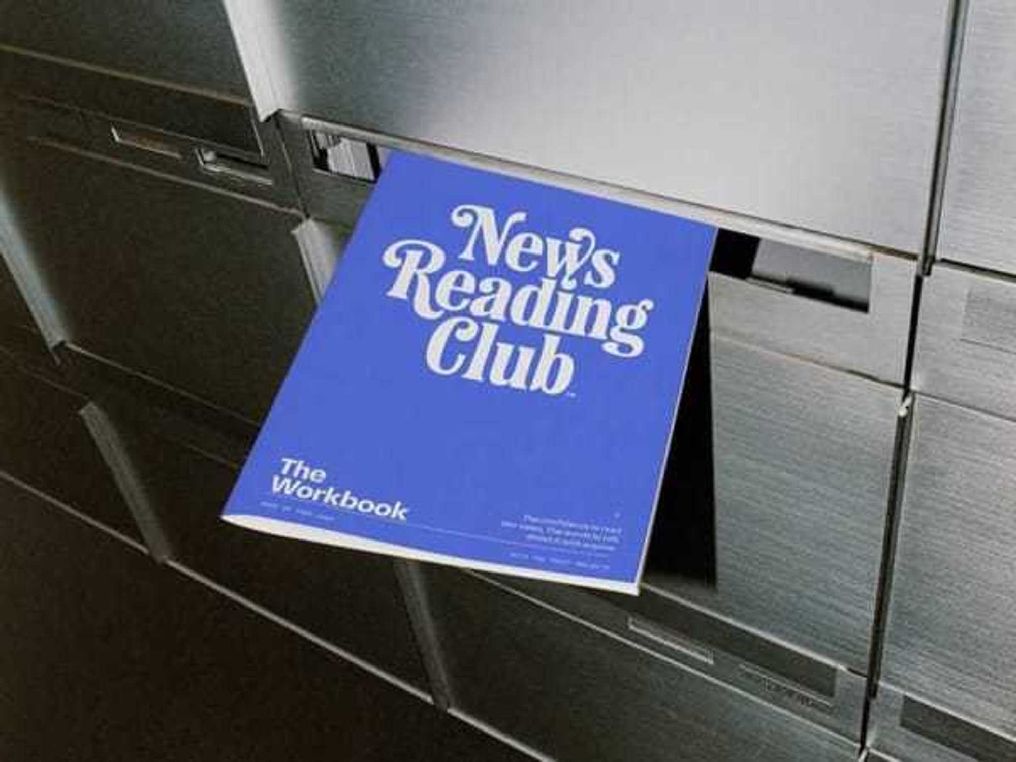 Tomo Mags' News Reading Club workbook