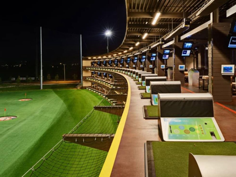 TopGolf Austin located at the Doman