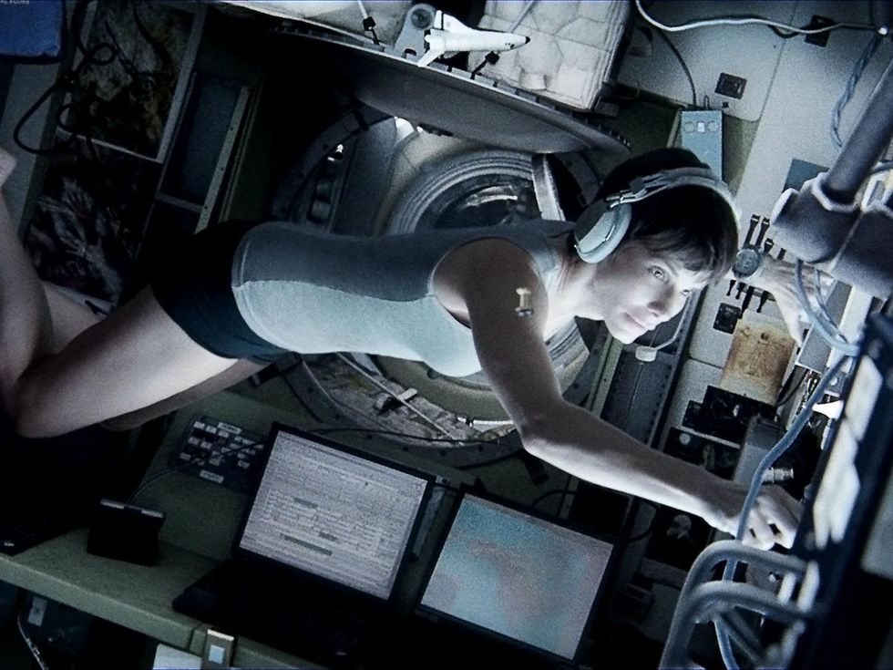 Toronto International Film Festival Gravity September 2013 Sandra Bullock as Dr. Ryan Stone