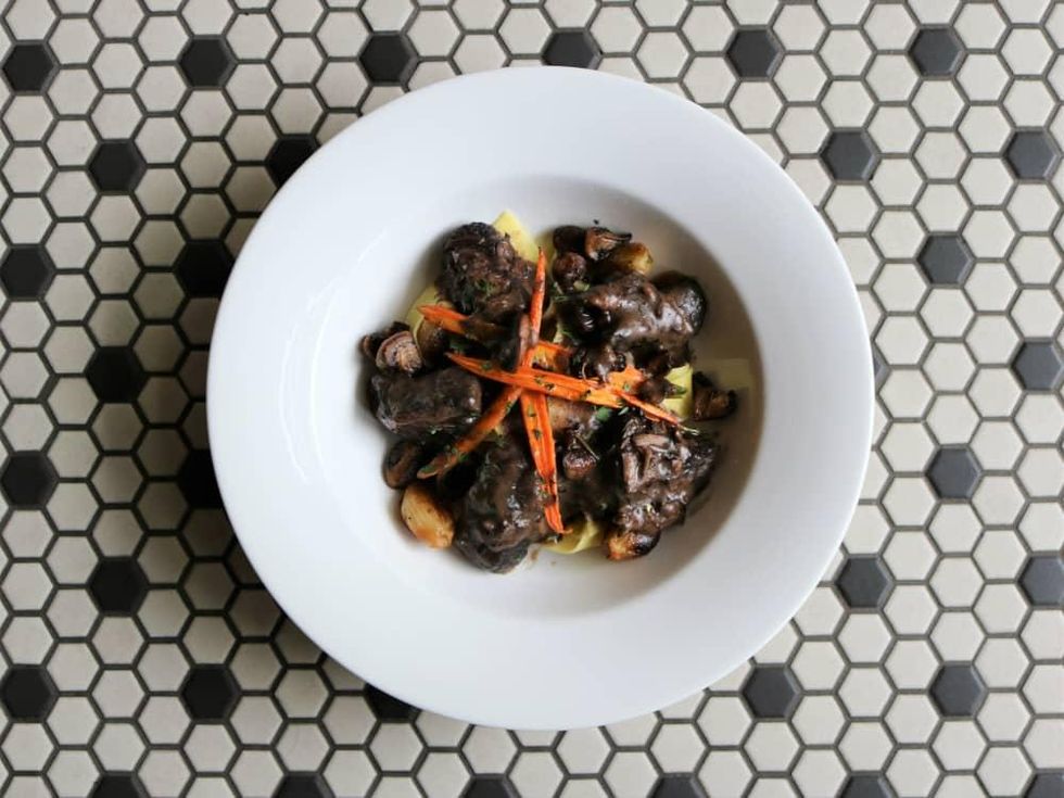 Toulouse Austin Domain Northside beef dish