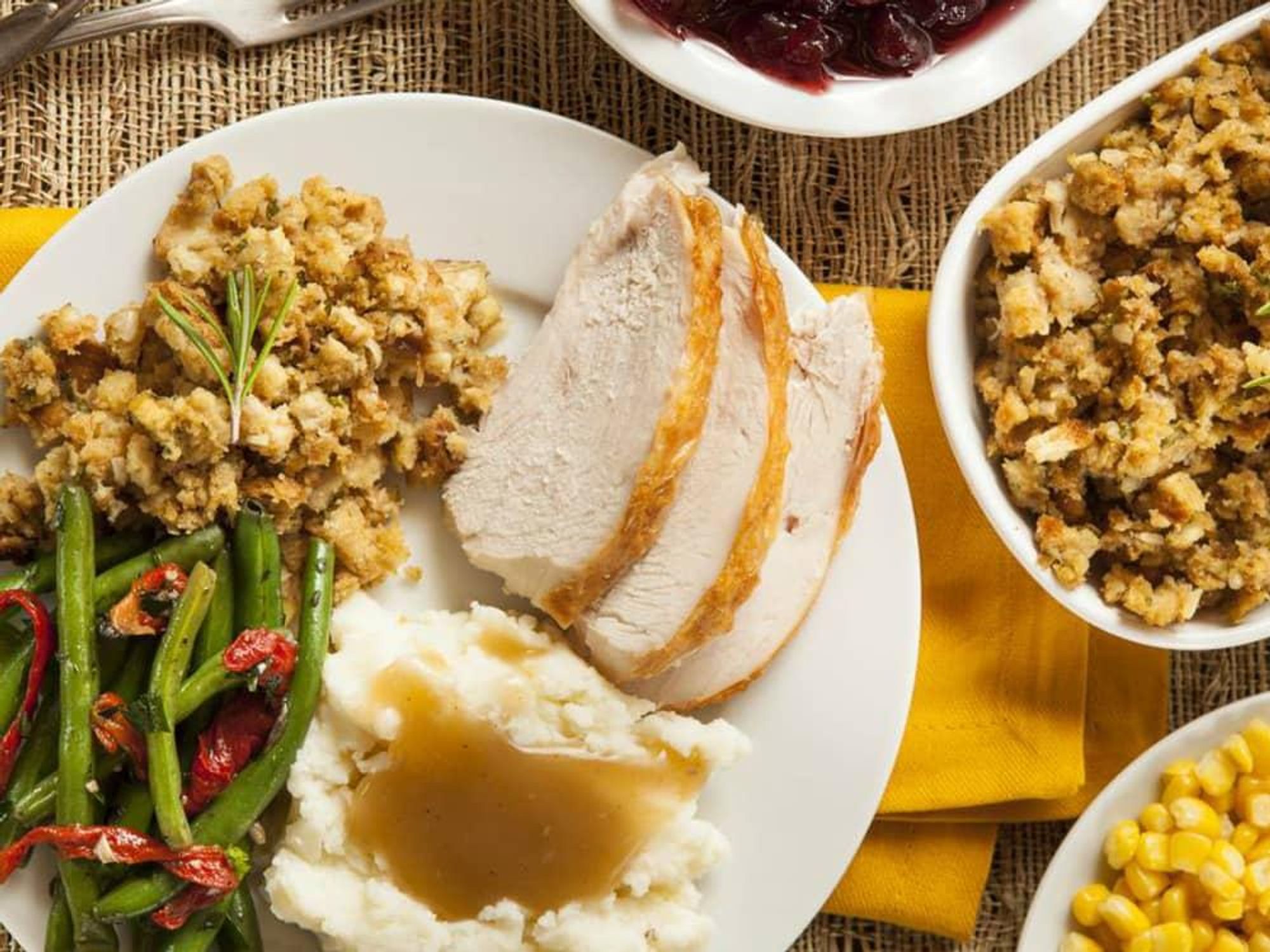 Trace W Austin hotel Thanksgiving turkey