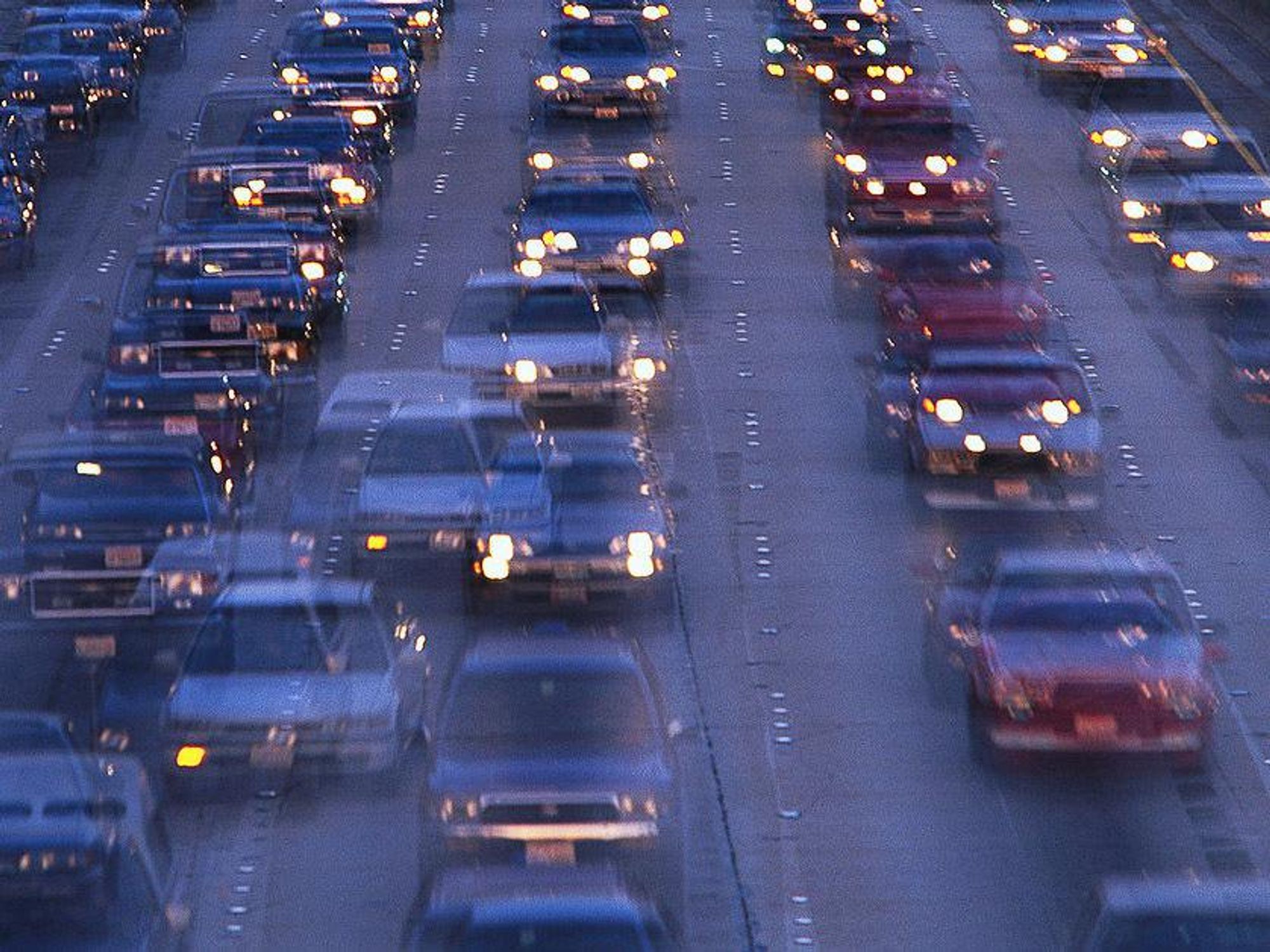 traffic, highway, cars