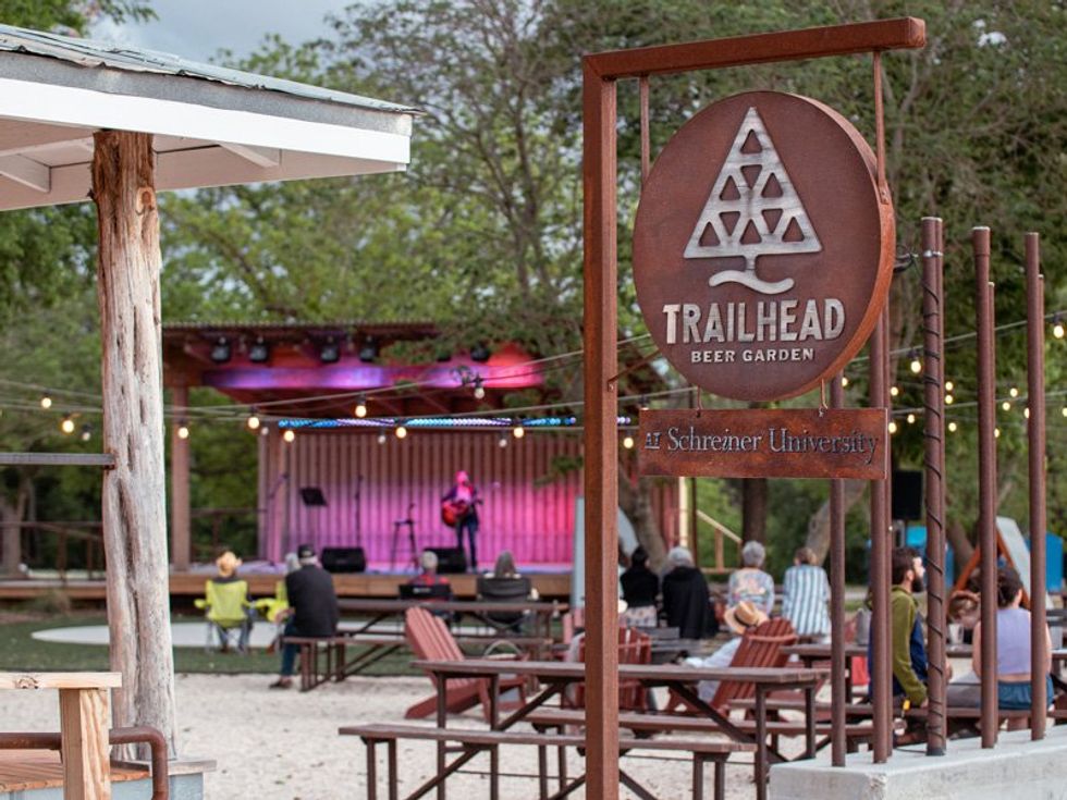 Trailhead Beer Garden in Kerrville