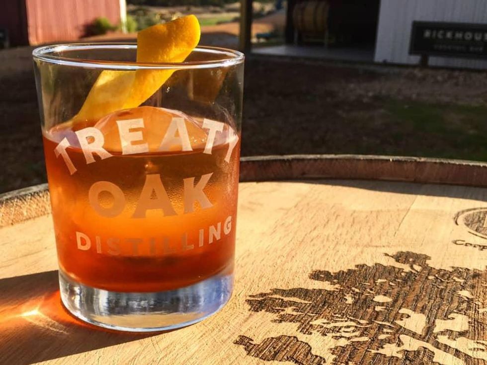 Treaty Oak Brewing & Distilling Company Ranch whiskey cocktail drink
