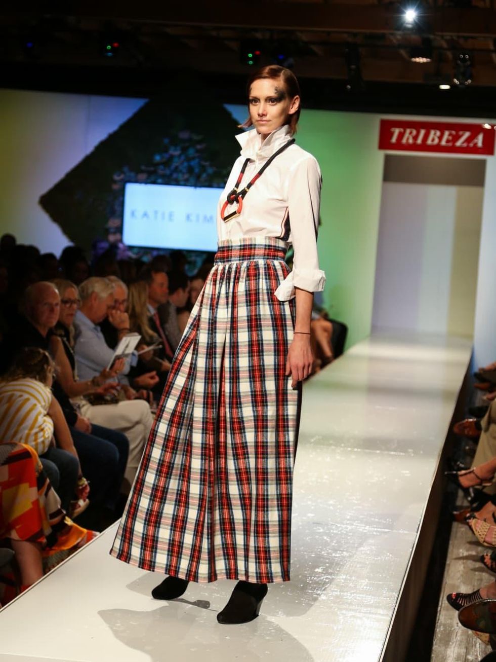Tribeza Fashion Show 2015 at Brazos Hall Katie Kime