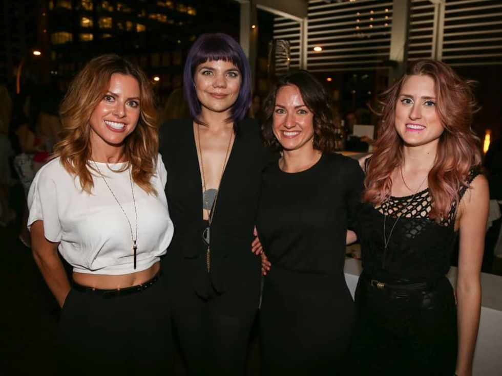 Tribeza Fashion Show 2015 at Brazos Hall Melanie Jacobs Julia Plaia Mandy Johnson Toni Jennings