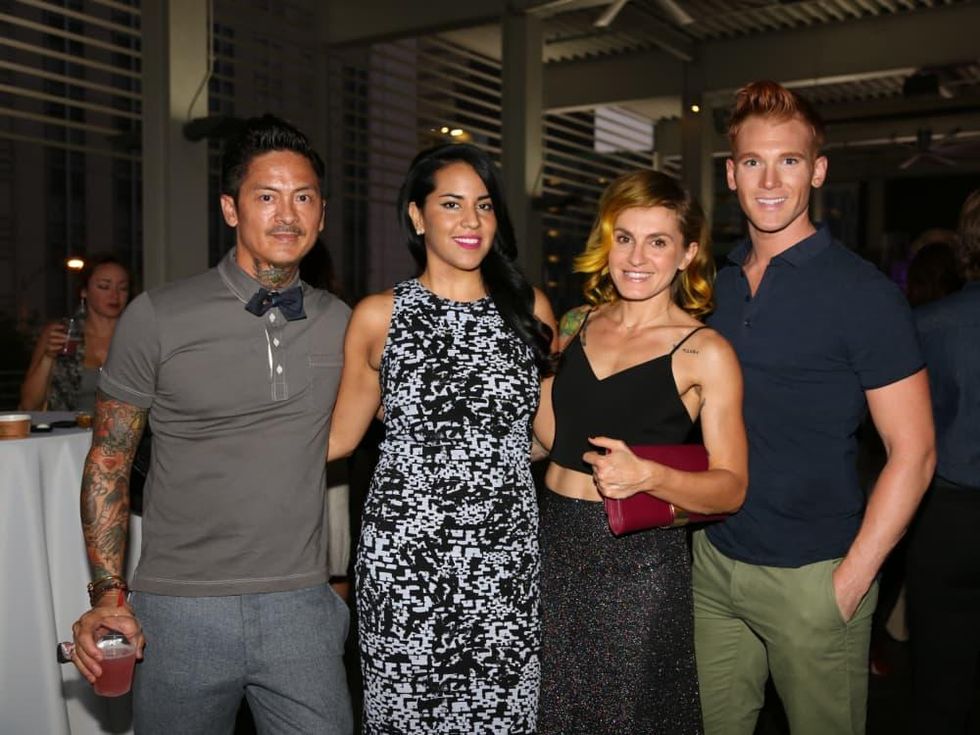 Tribeza Fashion Show 2015 at Brazos Hall Ricky Hodge Vanessa Resendez Mel Martell Spenser O'Shaw