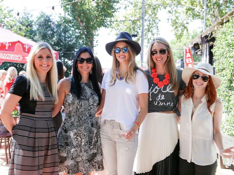 Tribeza Style Brunch 2015 at Justine's Brasserie Alison Fly Whitney Wallerstein Kathryn Ballay Cortney Zieky Alex Winkelman Zeplain