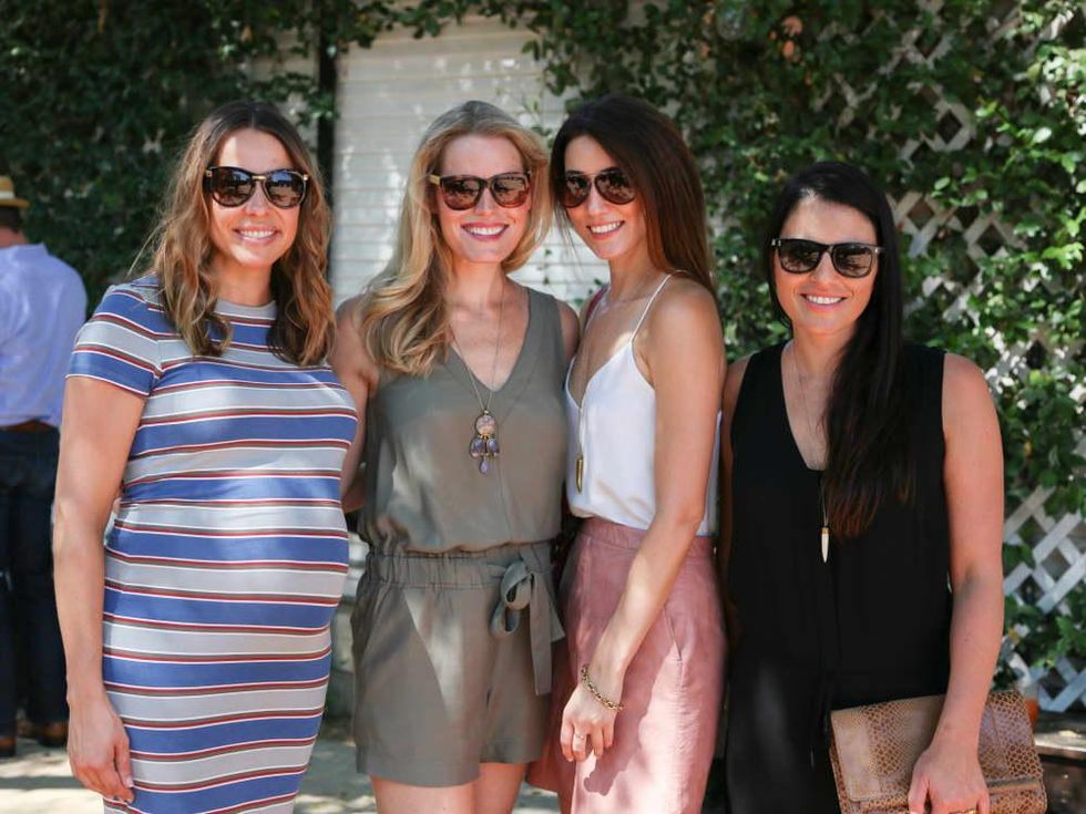 Tribeza Style Brunch 2015 at Justine's Brasserie Megan Chiefa Marnie Duncan Katherine Spiller Dani Lachowicz