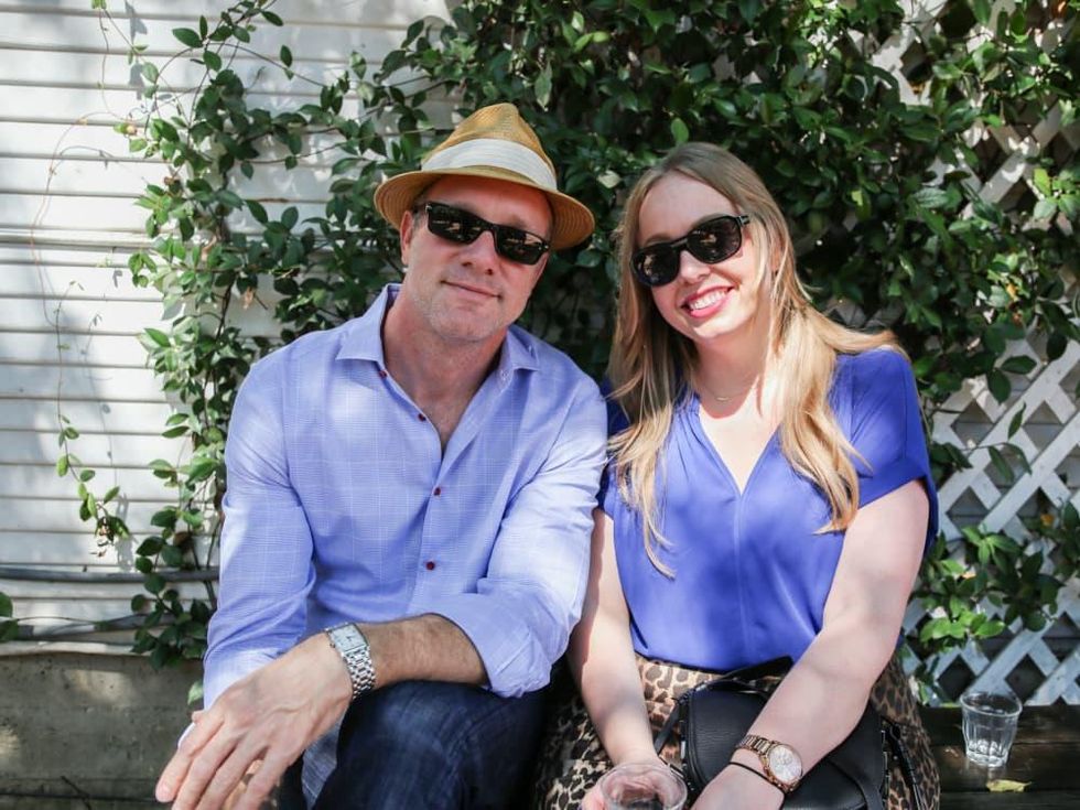 Tribeza Style Brunch 2015 at Justine's Brasserie Robert Nash Molly Wier