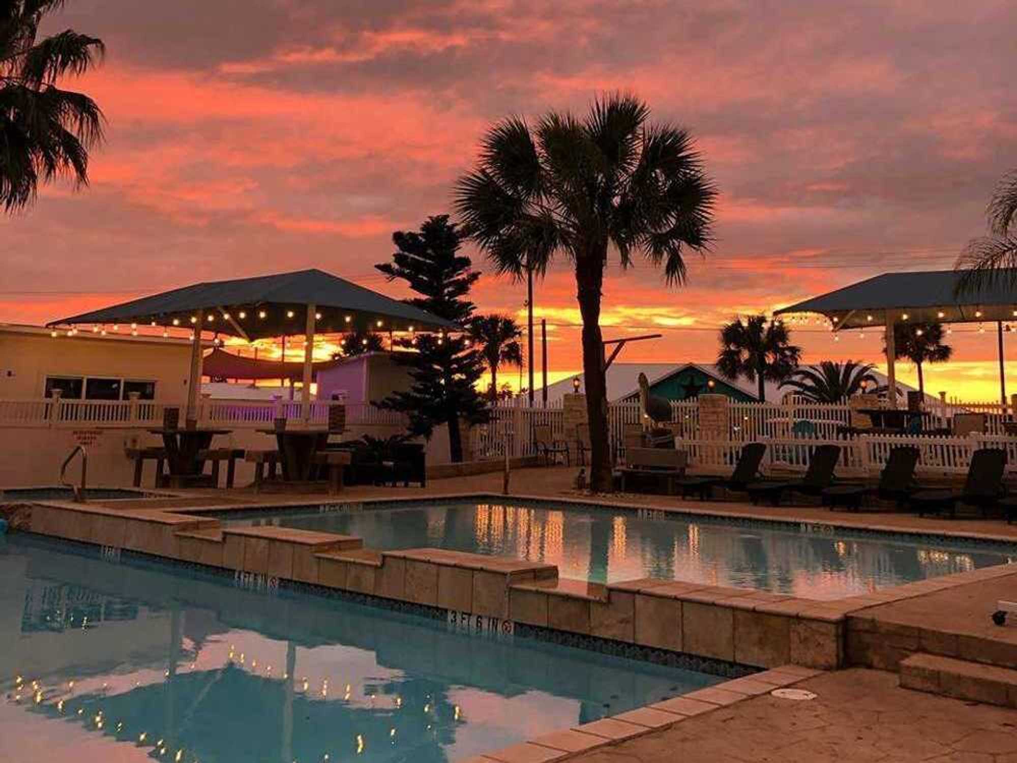 Tropic Island Resort in Port Aransas, top campgrounds for glamping 2026