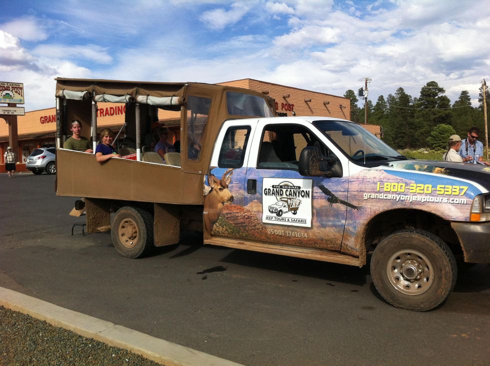 Truck at Grand Canyon
