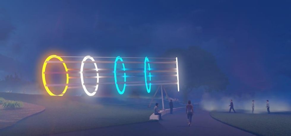 Tunnel Vision mockup for the Austin Creek Show