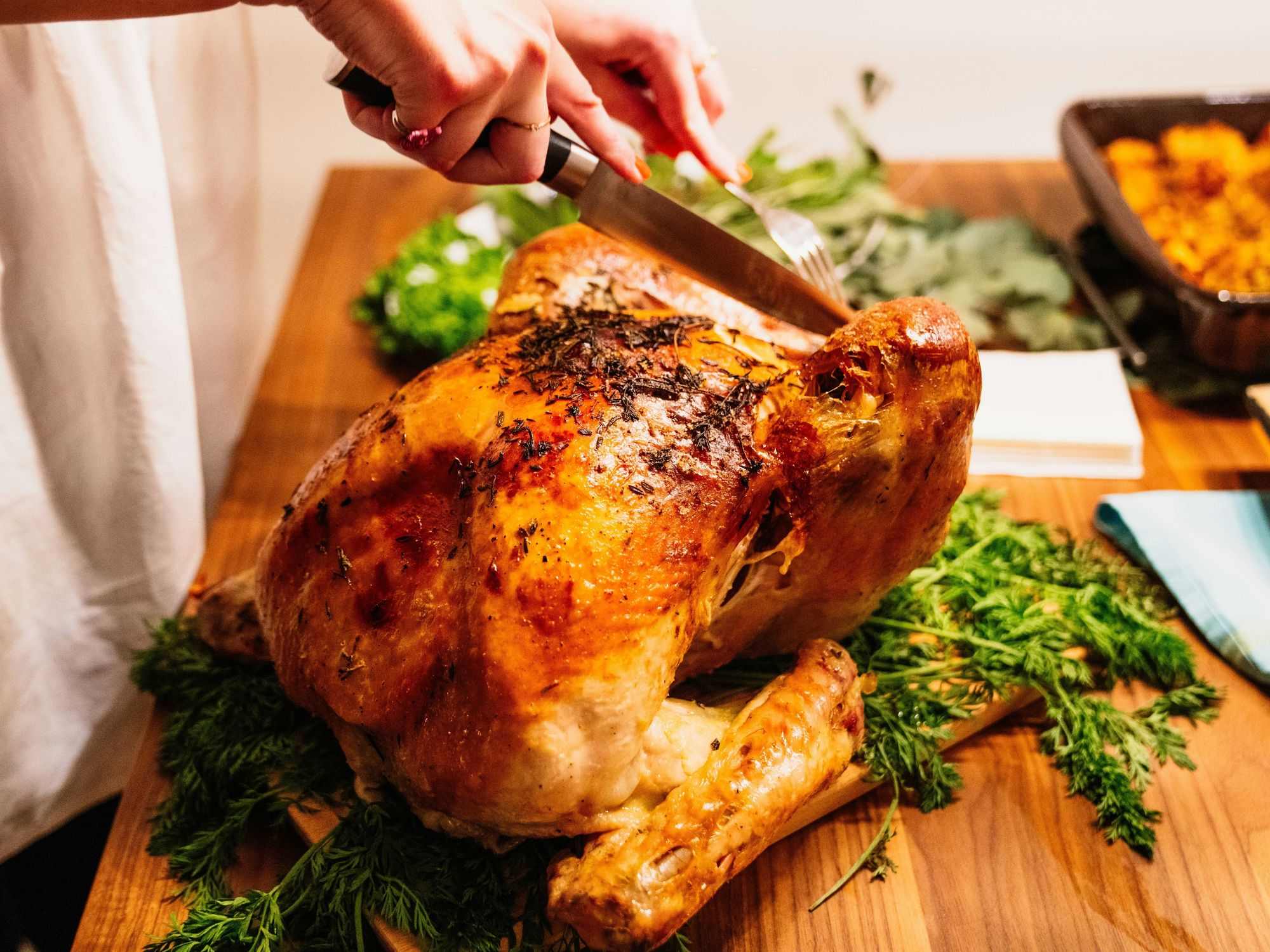 Turkey dinner Thanksgiving 2025