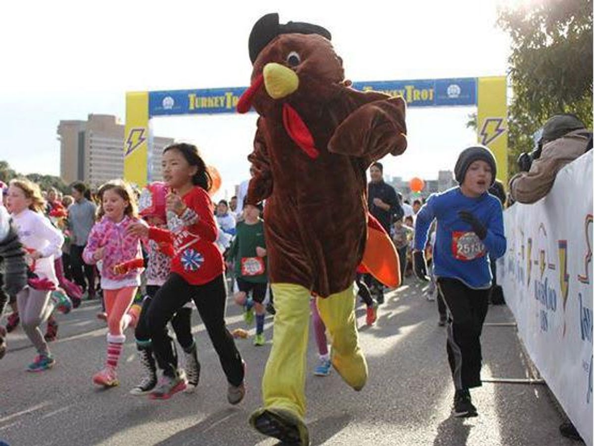 Join in the annual Turkey Trot fun on Thanksgiving. CultureMap Austin