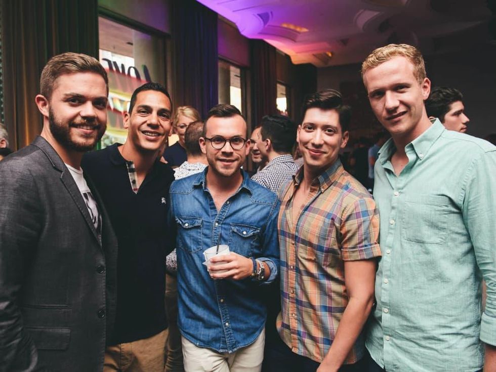 Turn it Up for Change Human Rights Campaign W Austin hotel Austin Pride 2016 James Hearne Eric Luna David Diaz Gilbert Hernandez Matthew Mercer
