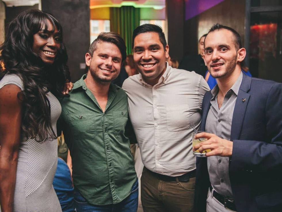 Turn it Up for Change Human Rights Campaign W Austin hotel Austin Pride 2016 Tiffany Dixon Niko Masalas Daniel Abarca Brendon Despain