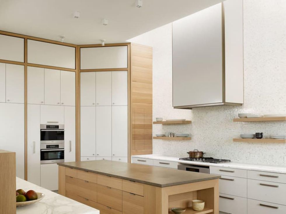 Tuscan home makeover Austin kitchen