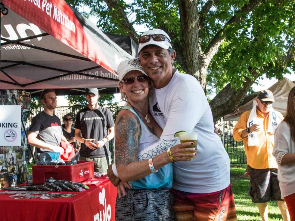 Tyler's Dam That Cancer_Flatwater Foundation_Happy Hour_Toni Spangler_Deno Spangler_2015