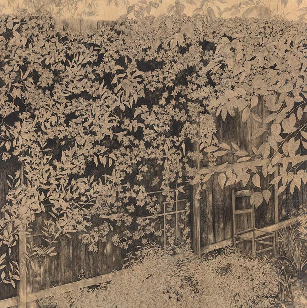 \u200bPiece in Past Things exhibition by Carly Weaver