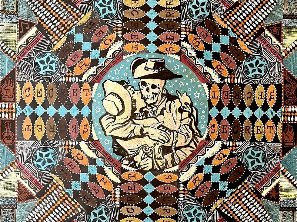 \u200bYard Dog presents Jon Langford and Jim Sherraden: \u201cComplicated Characters: Collaborative Artwork.\u201d