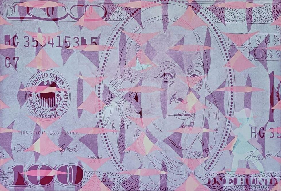 \u201cThe Love and Money Show: Monoprints by Maricela Sanchez\u201d