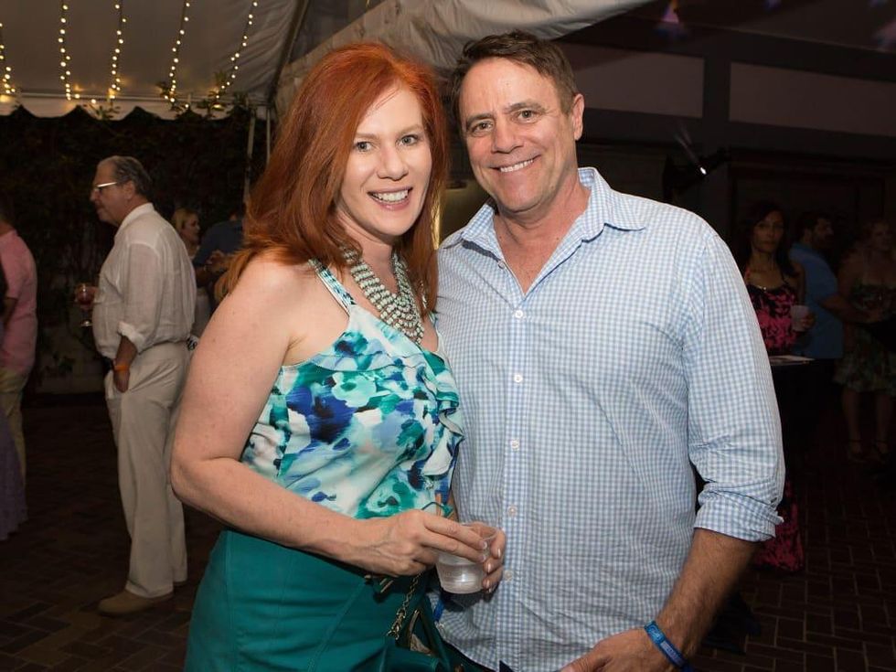 Umlauf Garden Party 2017 Dena Davis Mike Butson