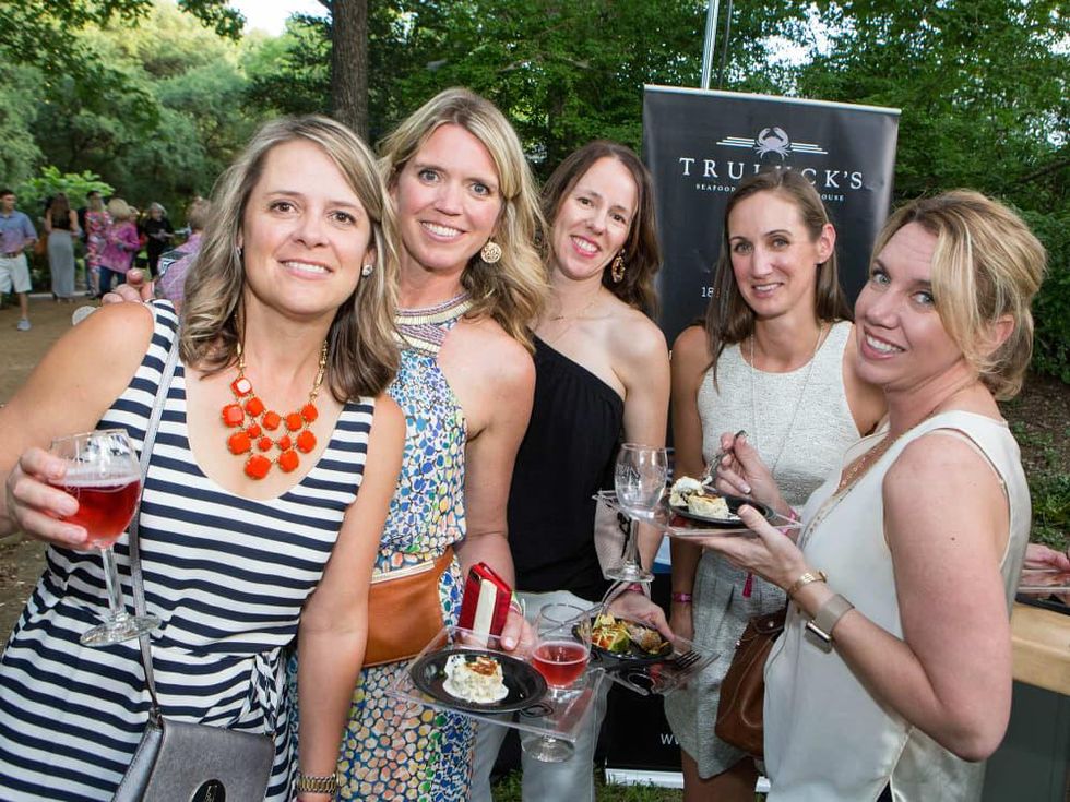 Umlauf Garden Party 2017 Kimberley Kitlowski Darlene Fiske Danielle Rivera Sara Teitelman Erin Moore